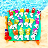 🌈 Cute Character Handheld Fans – Fun, Cool & Collectible! 🐯🍓